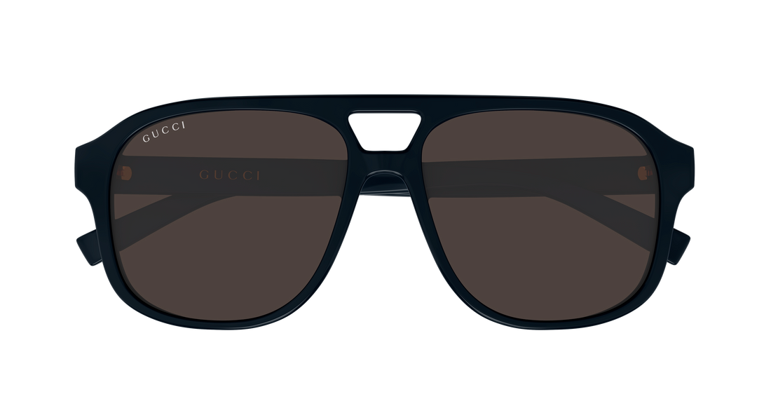 Lunettes de soleil gucci gg1856s 006 azul pilot/navigator masculino taille 57mm - Vue détaillée