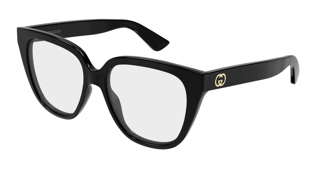 Lunettes de vue gucci gg2191o 001 negro geometrical/directional femenino taille 53mm - Vue principale