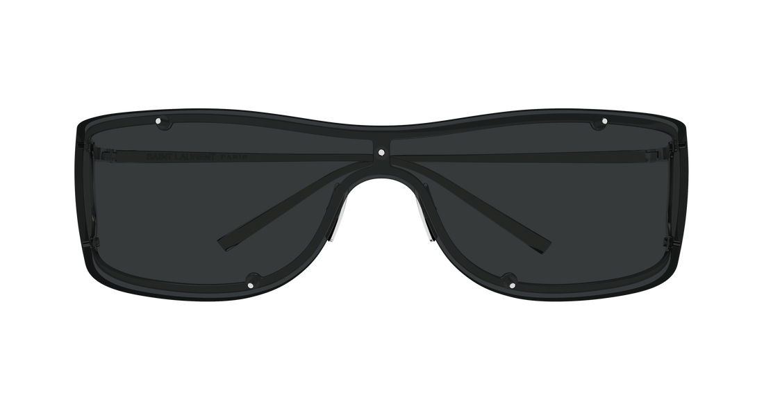 Sonnenbrillen saint laurent sl 807 002 negro mask unisex größe 99mm - Detailansicht