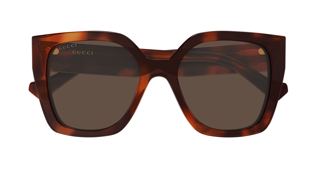 Sonnenbrillen gucci gg1300s 005 havana butterfly femenino größe 55mm - Detailansicht