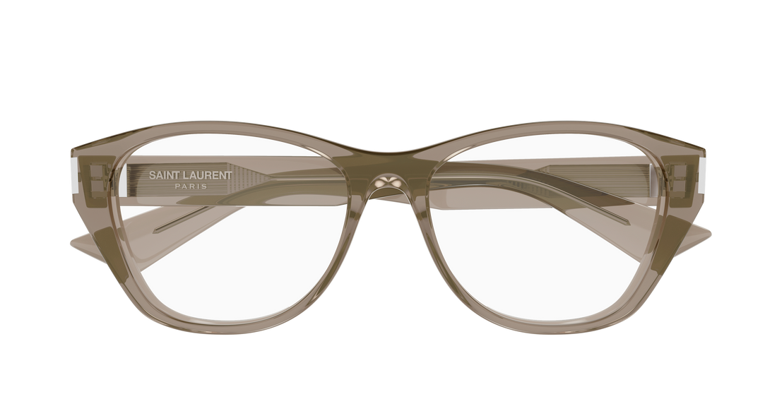 Brillen saint laurent sl 929 003 marron cat eye femenino größe 55mm - Detailansicht