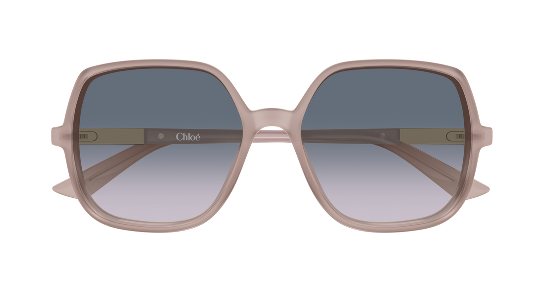 Gafas de sol chloé ch0362s 005 beige geometrical/directional femenino talla 55mm - Vista de detalle