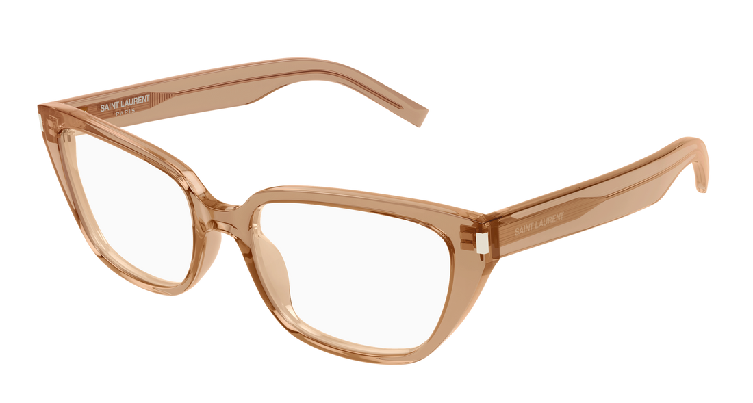 Gafas graduadas saint laurent sl 896 005 marron cat eye femenino talla 55mm - Vista principal