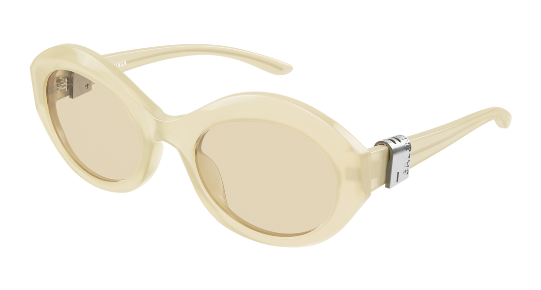 Occhiali da sole balenciaga bb0460s 005 amarillo round/oval/panthos femenino taglia 57mm - Vista principale