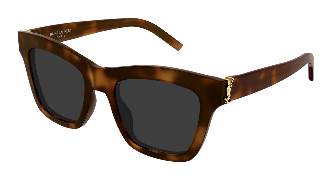 Sunglasses saint laurent sl m156 003 havana cat eye femenino size 52mm - Main view