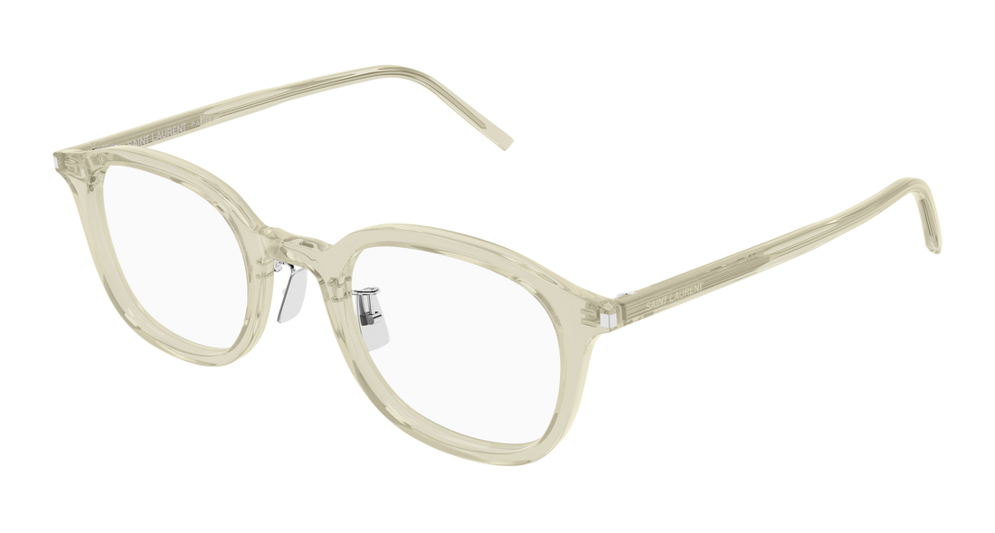 Lunettes de vue saint laurent sl 959/j 004 verde round/oval/panthos masculino taille 49mm - Vue principale