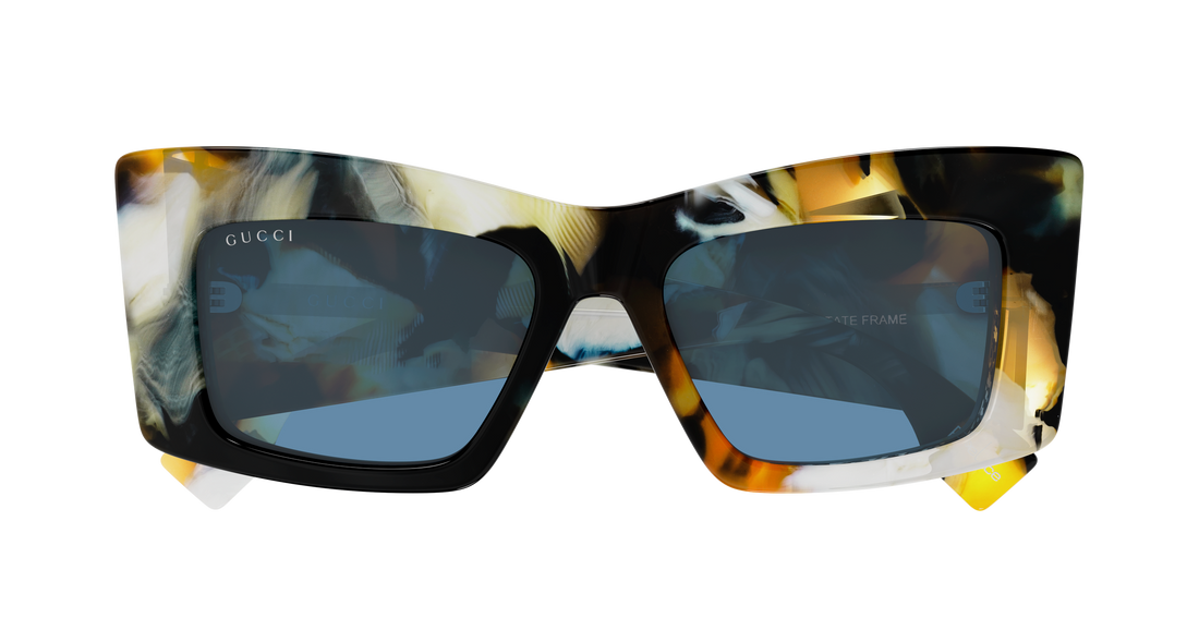 Sonnenbrillen gucci gg2268s 003 havana cat eye femenino größe 53mm - Detailansicht