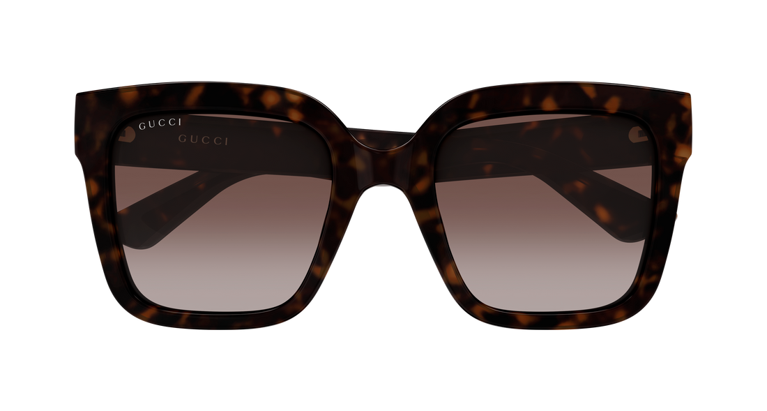 Sonnenbrillen gucci gg2190s 002 havana rectangular / squared femenino größe 53mm - Detailansicht