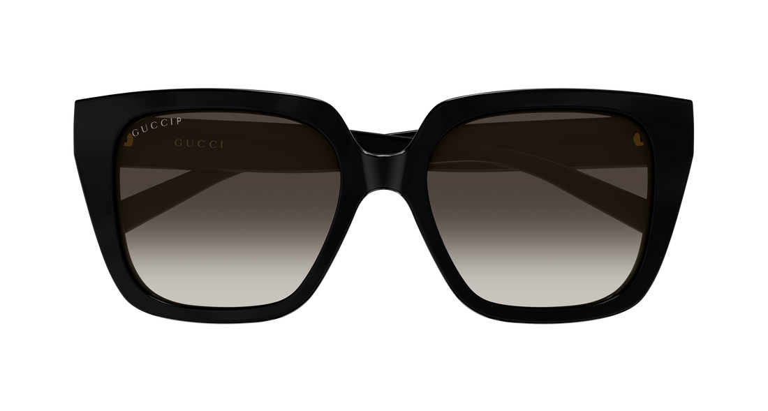 Occhiali da sole gucci gg2102s 005 negro butterfly femenino taglia 54mm - Vista dettagliata
