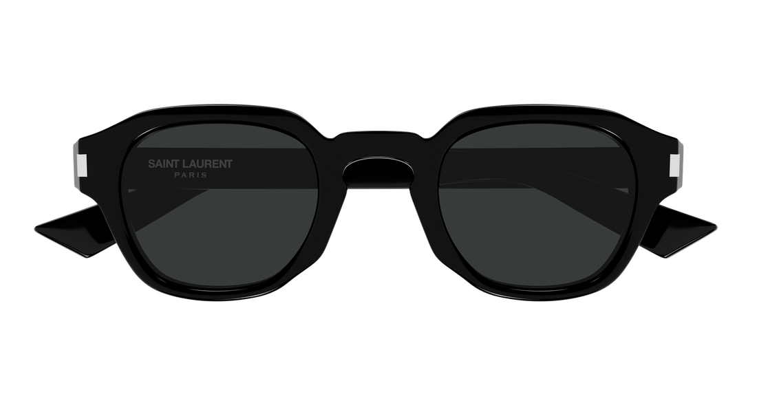 Lunettes de soleil saint laurent sl 946 001 negro round/oval/panthos masculino taille 46mm - Vue détaillée