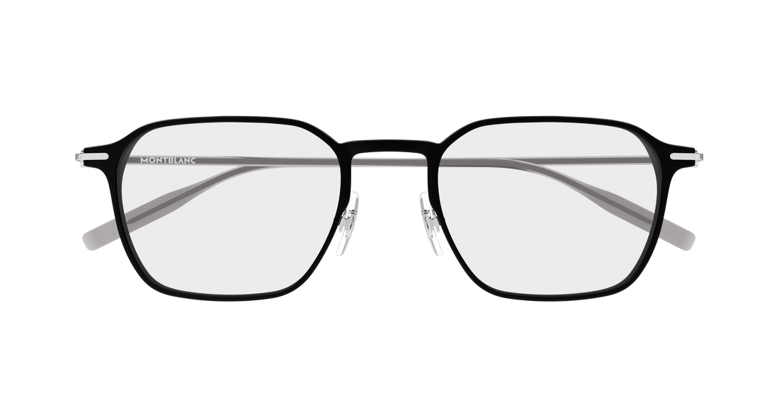 Brillen montblanc mb0504o 002 negro rectangular / squared masculino größe 51mm - Detailansicht