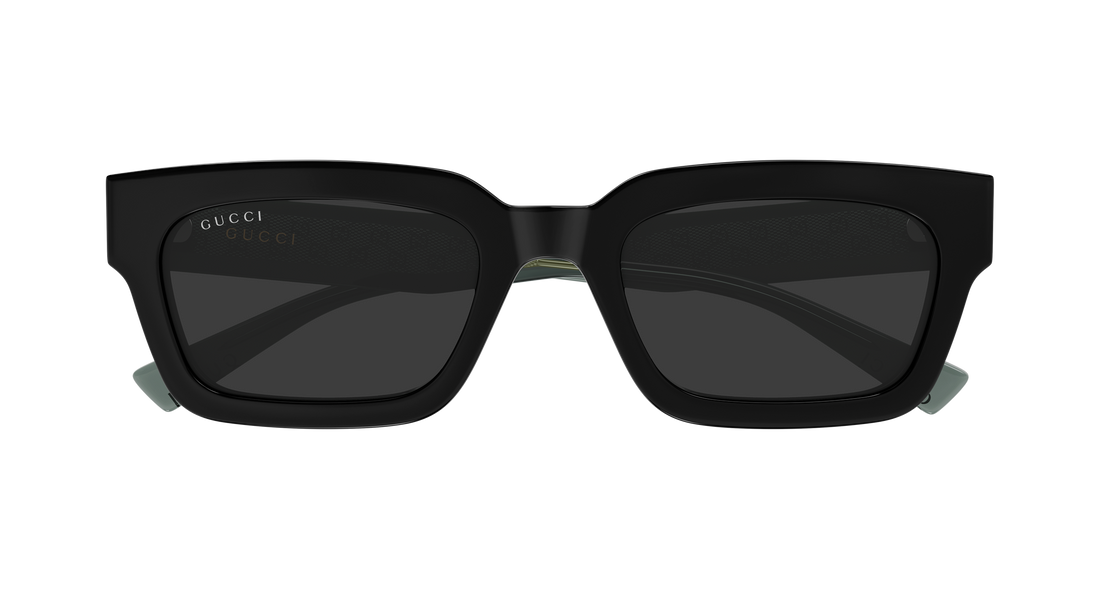 Sunglasses gucci gg2069s 001 negro rectangular / squared masculino size 53mm - Detailed view
