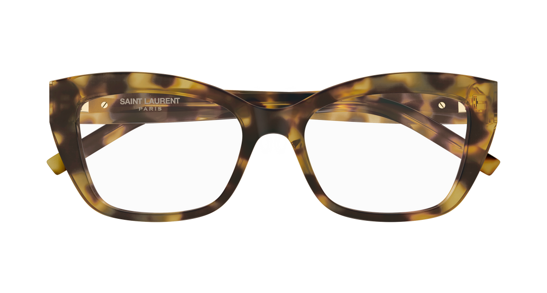 Lunettes de vue saint laurent sl m117 012 havana cat eye femenino taille 53mm - Vue détaillée