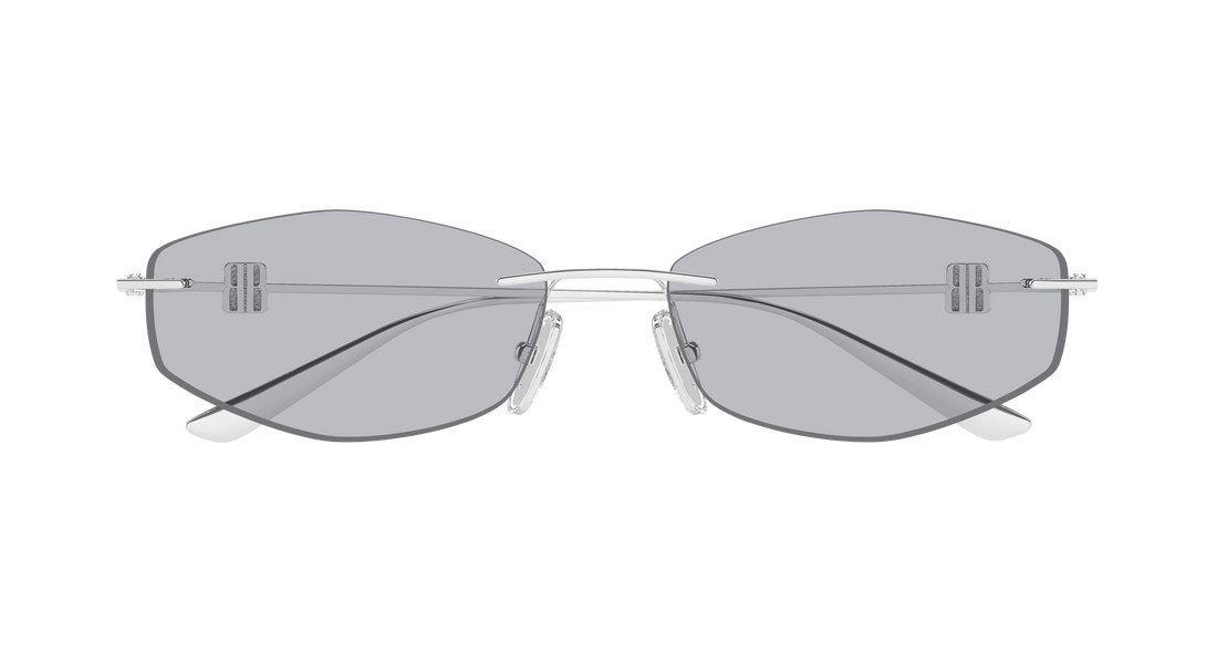 Sonnenbrillen balenciaga bb0535s 004 plateado geometrical/directional femenino größe 60mm - Detailansicht