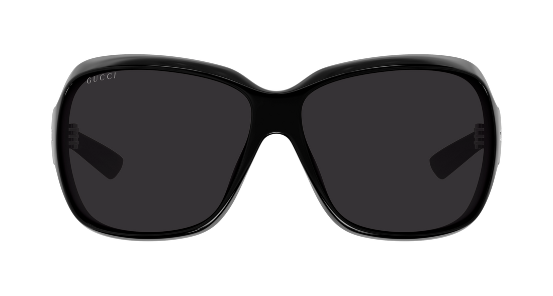 Sunglasses gucci gg2176s 001 negro rectangular / squared femenino size 70mm - Detailed view