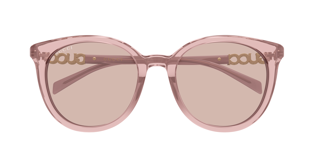 Sonnenbrillen gucci gg2209sk 003 rosa round/oval/panthos femenino größe 55mm - Detailansicht