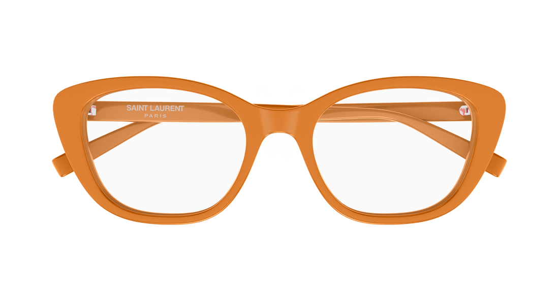 Lunettes de vue saint laurent sl 945 005 naranja cat eye femenino taille 54mm - Vue détaillée