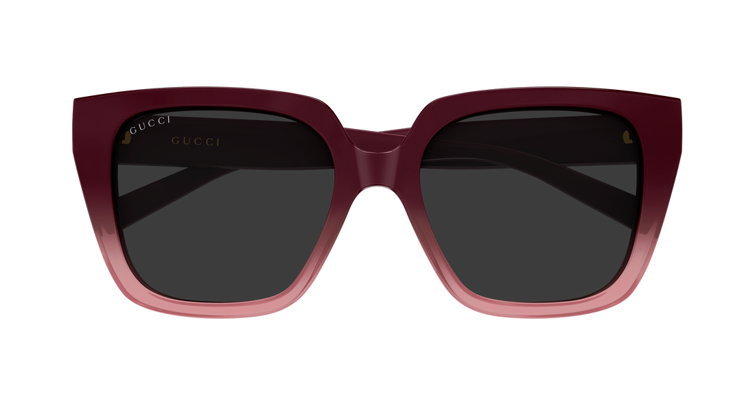 Occhiali da sole gucci gg2102s 003 burdeos butterfly femenino taglia 54mm - Vista dettagliata