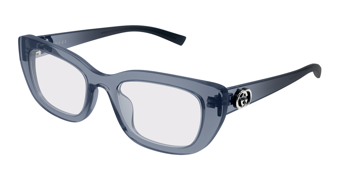 Brillen gucci gg2027o 003 gris cat eye femenino größe 52mm - Hauptansicht