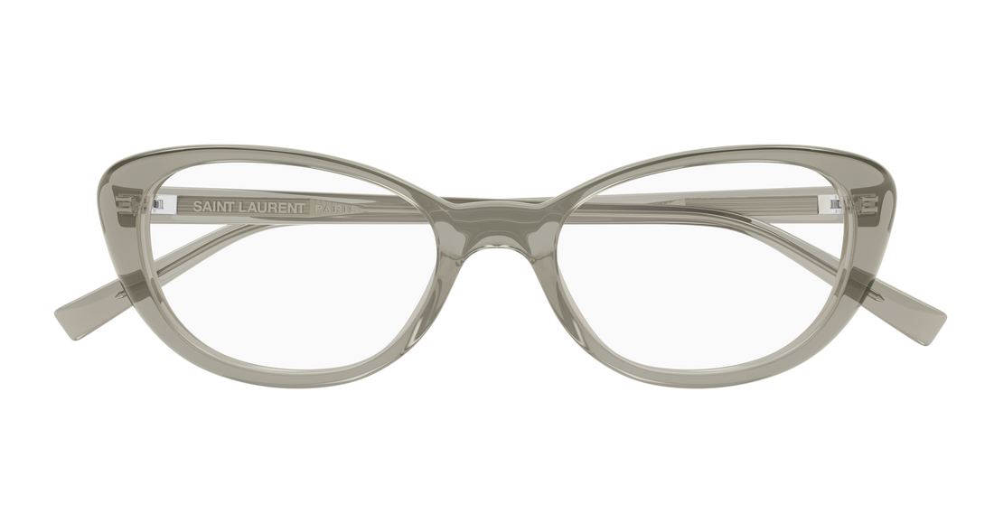 Gafas graduadas saint laurent sl 822 opt 007 marron cat eye femenino talla 52mm - Vista de detalle