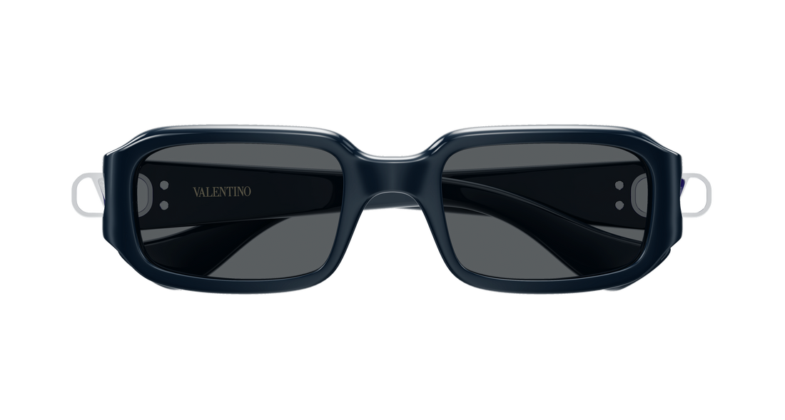 Lunettes de soleil valentino vg0016s 005 azul rectangular / squared femenino taille 53mm - Vue détaillée