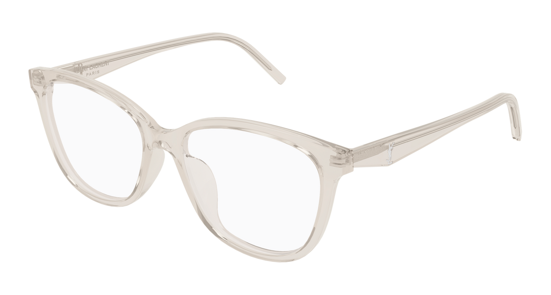 Lunettes de vue saint laurent sl m187/f 004 beige cat eye femenino taille 55mm - Vue principale