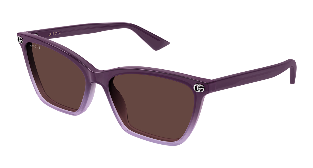 Sonnenbrillen gucci gg2111s 003 violeta cat eye femenino größe 56mm - Hauptansicht