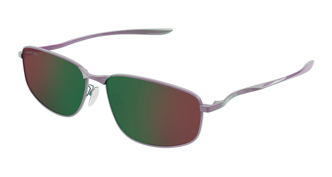 Sunglasses balenciaga bb0494sa 005 multicolor rectangular / squared masculino size 61mm - Main view