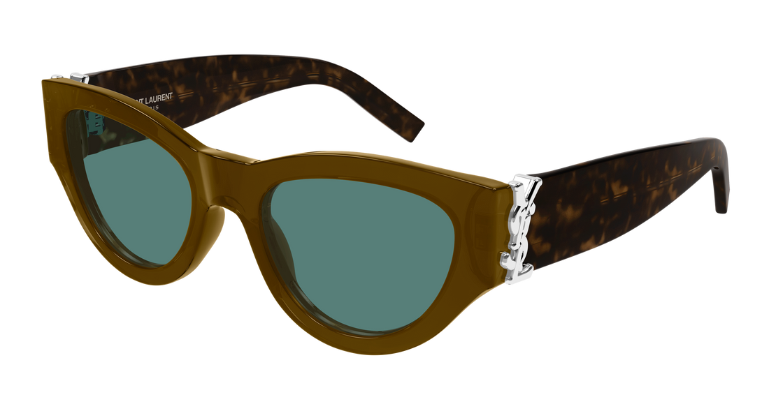 Lunettes de soleil saint laurent sl m94 013 marron cat eye femenino taille 53mm - Vue principale