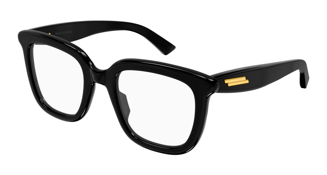 Lunettes de vue bottega veneta bv1496o 005 negro cat eye unisex taille 51mm - Vue principale