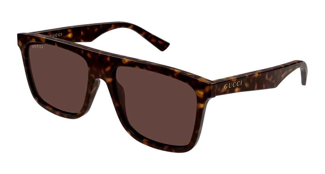 Sonnenbrillen gucci gg2182s 002 havana rectangular / squared masculino größe 57mm - Hauptansicht