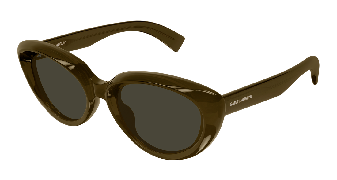 Sonnenbrillen saint laurent sl 859 009 marron cat eye femenino größe 53mm - Hauptansicht