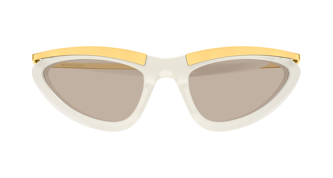 Sunglasses bottega veneta bv1477s 006 beige unisex size 58mm - Detailed view