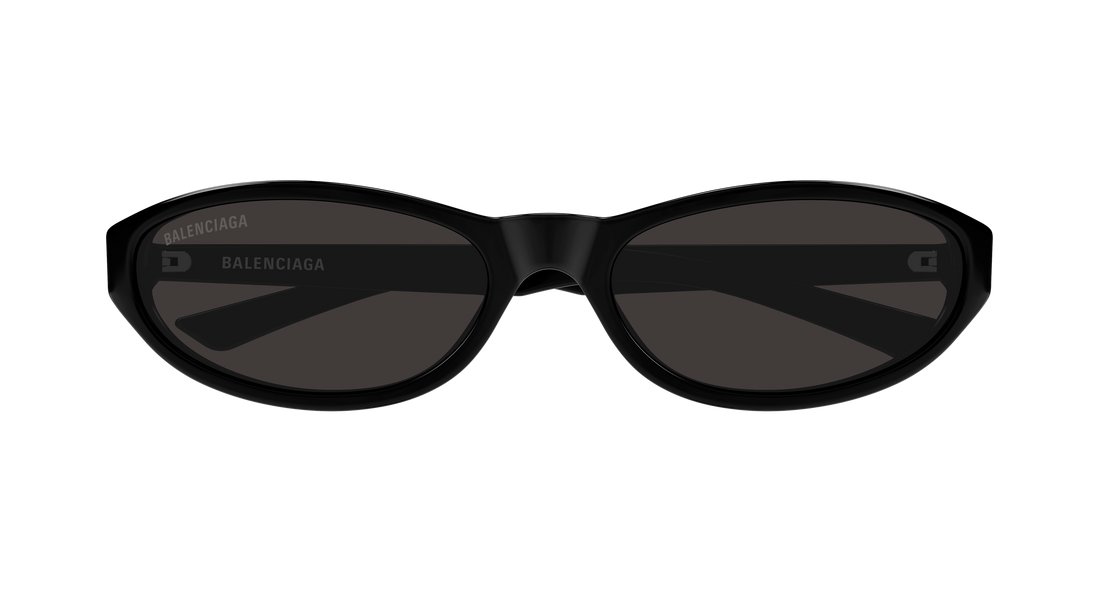 Occhiali da sole balenciaga bb0007s 014 negro round/oval/panthos unisex taglia 59mm - Vista dettagliata