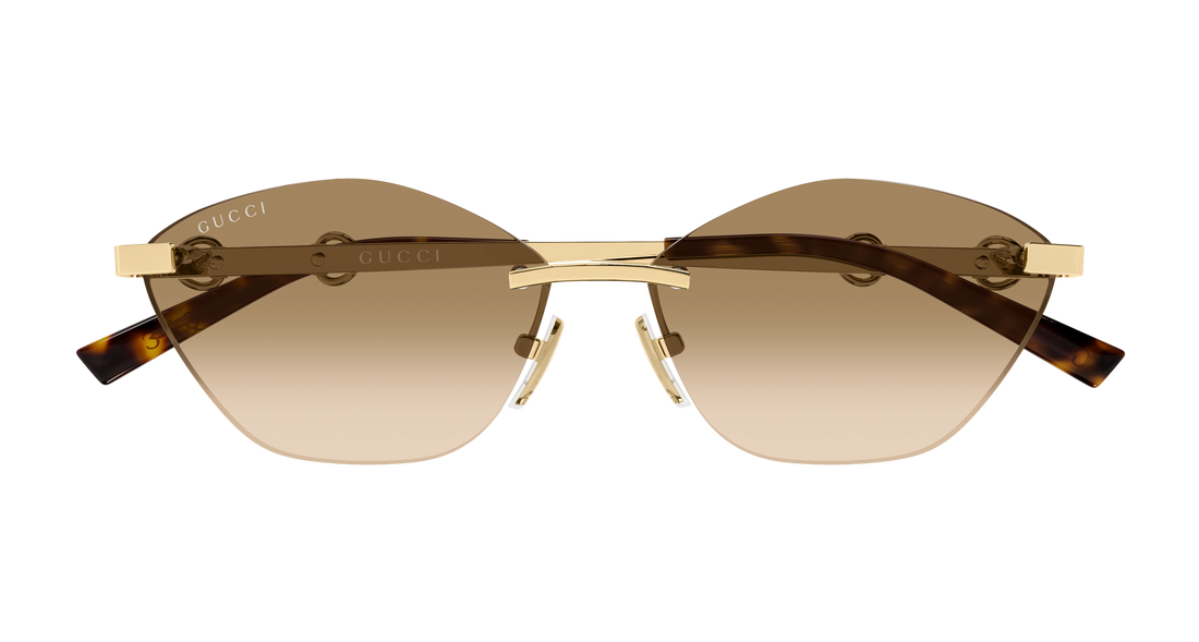 Sonnenbrillen gucci gg2050s 004 dorado cat eye femenino größe 59mm - Detailansicht
