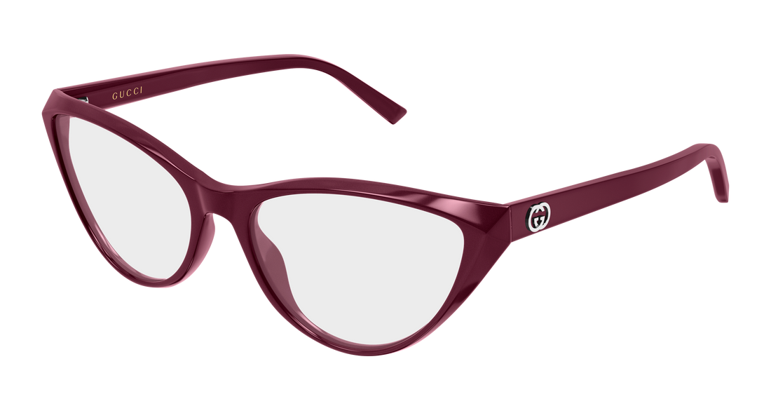 Brillen gucci gg2205o 004 rojo cat eye femenino größe 55mm - Hauptansicht