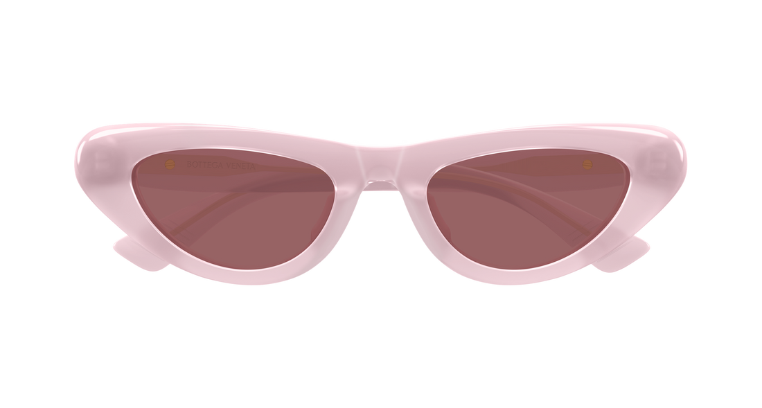 Sunglasses bottega veneta bv1450s 004 rosa cat eye femenino size 51mm - Detailed view