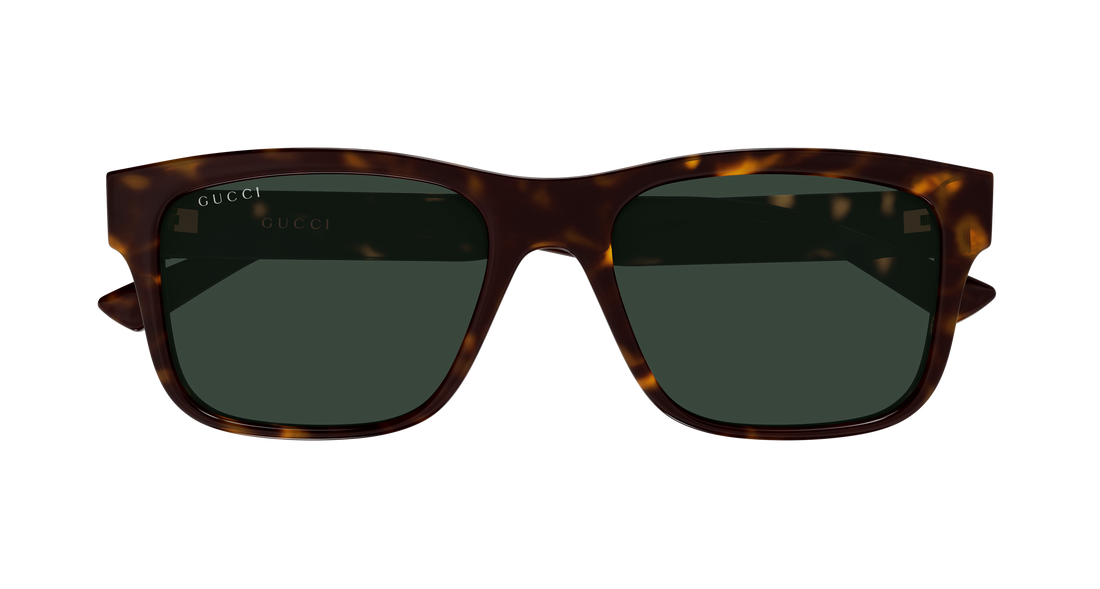 Sonnenbrillen gucci gg2085s 002 havana rectangular / squared masculino größe 55mm - Detailansicht