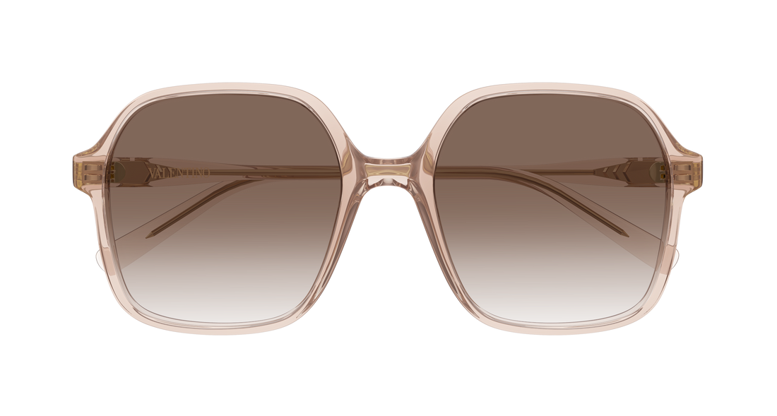 Sonnenbrillen valentino vg0018s 008 beige rectangular / squared femenino größe 56mm - Detailansicht