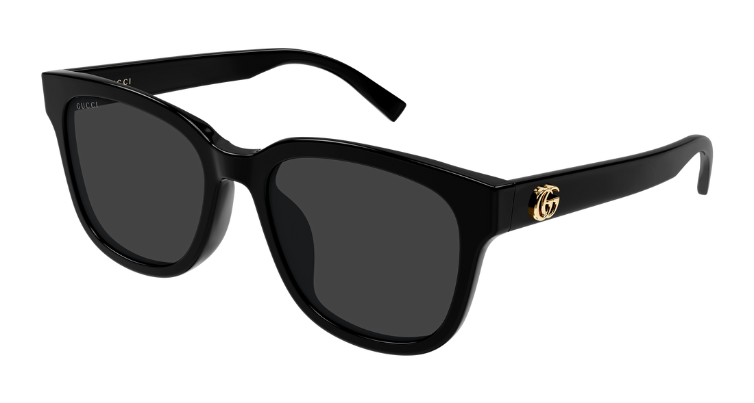 Sunglasses gucci gg2126sk 001 negro round/oval/panthos femenino size 55mm - Main view