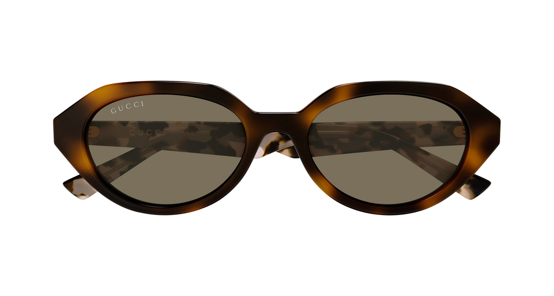 Sonnenbrillen gucci gg2178s 004 havana geometrical/directional femenino größe 53mm - Detailansicht