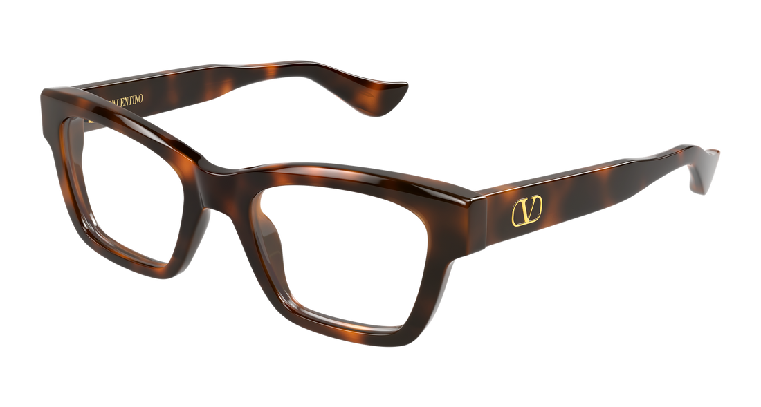 Brillen valentino vg0061o 003 havana rectangular / squared femenino größe 50mm - Hauptansicht