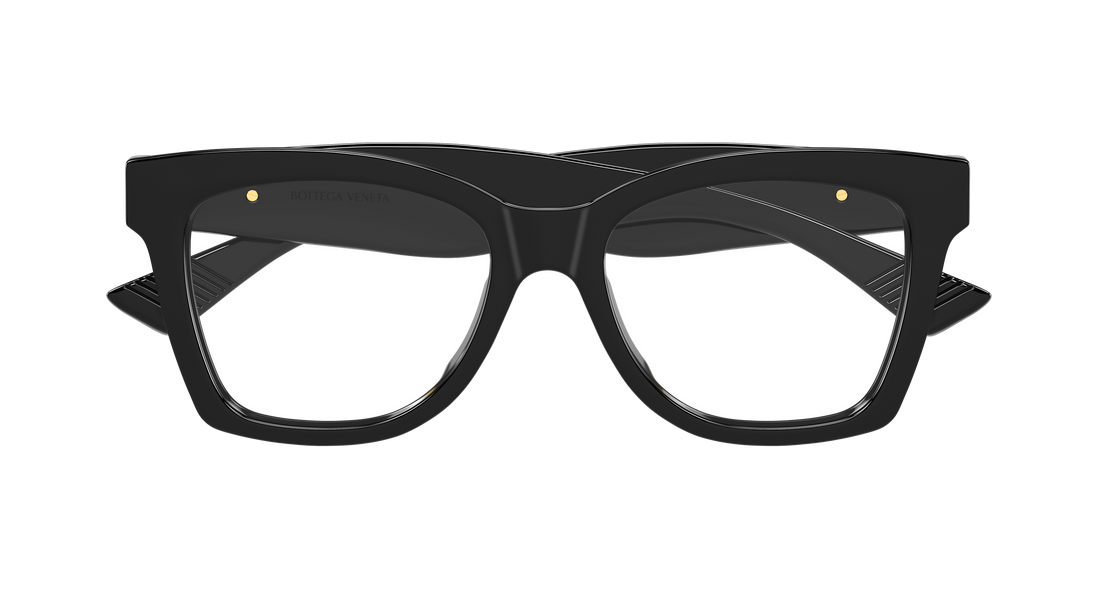Prescription glasses bottega veneta bv1459o 001 negro butterfly femenino size 52mm - Detailed view