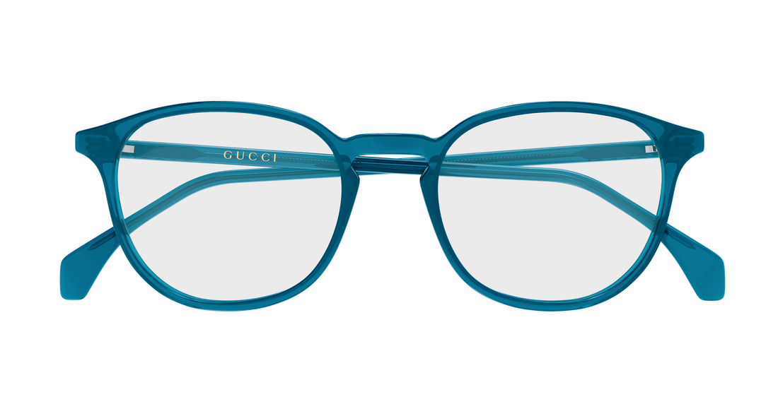 Brillen gucci gg0551o 026 azul round/oval/panthos masculino größe 52mm - Detailansicht