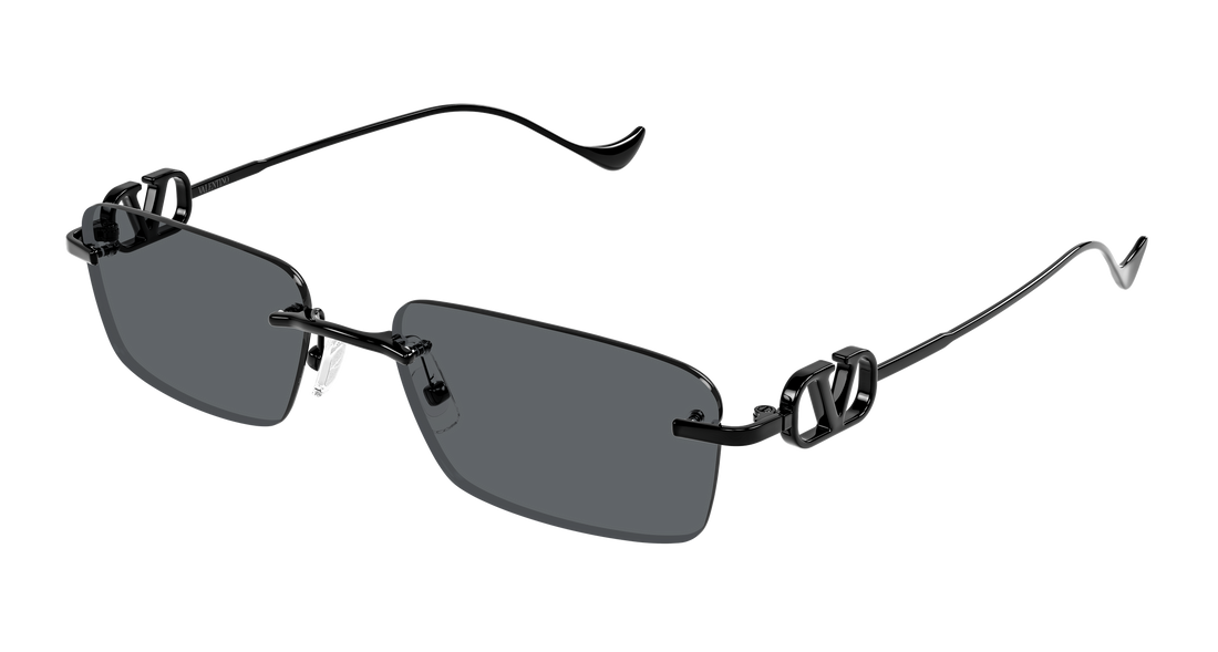 Lunettes de soleil valentino vg0067s 006 negro rectangular / squared femenino taille 55mm - Vue principale