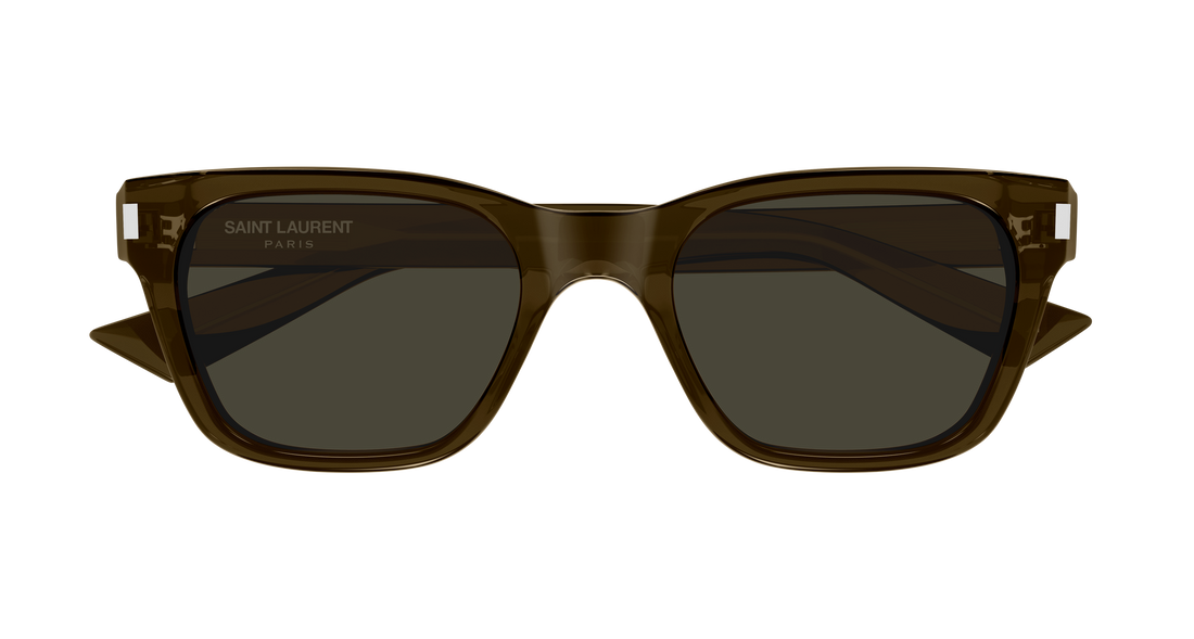 Sonnenbrillen saint laurent sl 874 004 marron rectangular / squared unisex größe 52mm - Detailansicht