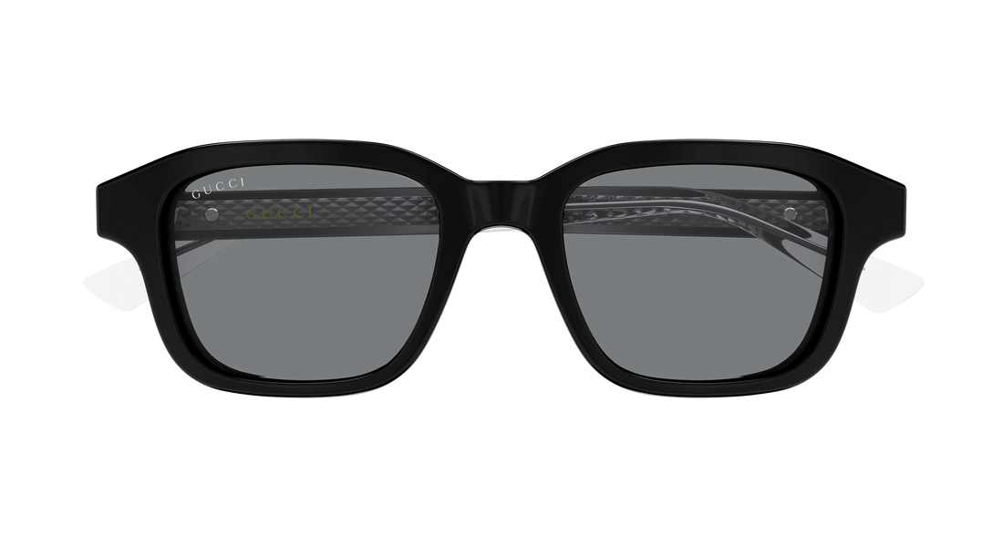 Lunettes de soleil gucci gg2247s 003 negro rectangular / squared masculino taille 49mm - Vue détaillée