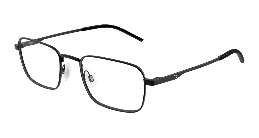 Occhiali da vista puma pu0534o 008 negro rectangular / squared masculino taglia 56mm - Vista principale