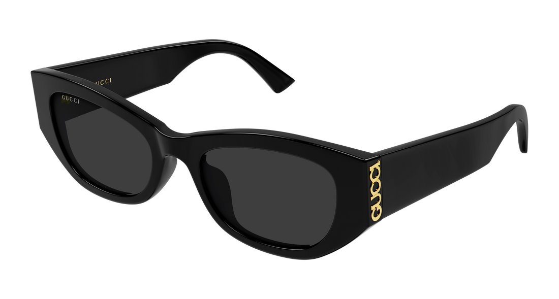 Óculos de sol gucci gg2044sa 001 negro cat eye femenino tamanho 53mm - Vista principal