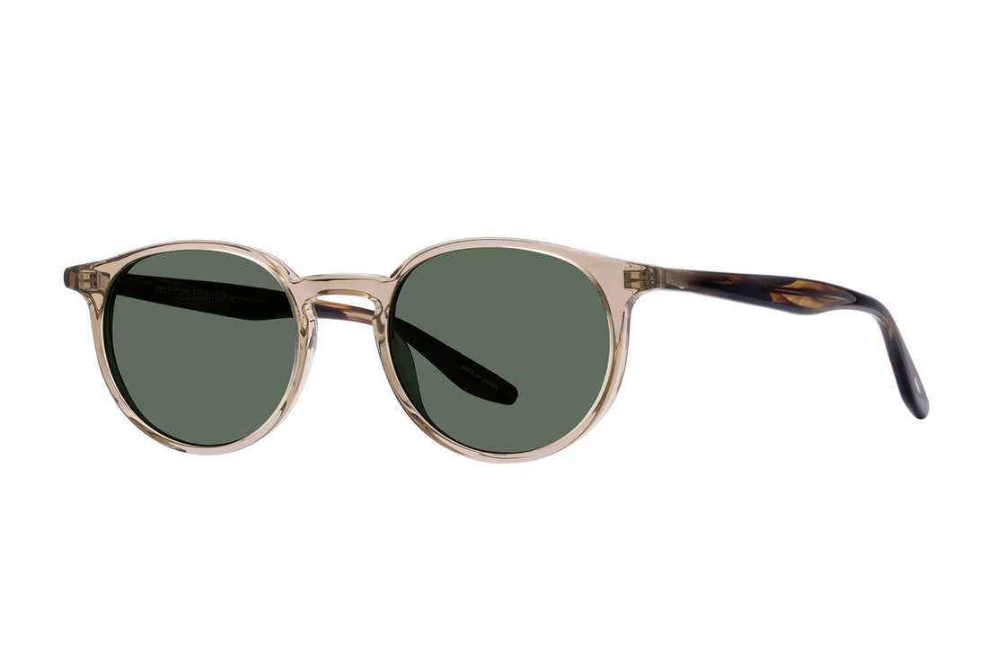 Lunettes de soleil barton perreira norton bp40003i 47n brown round masculino taille 50mm - Vue principale
